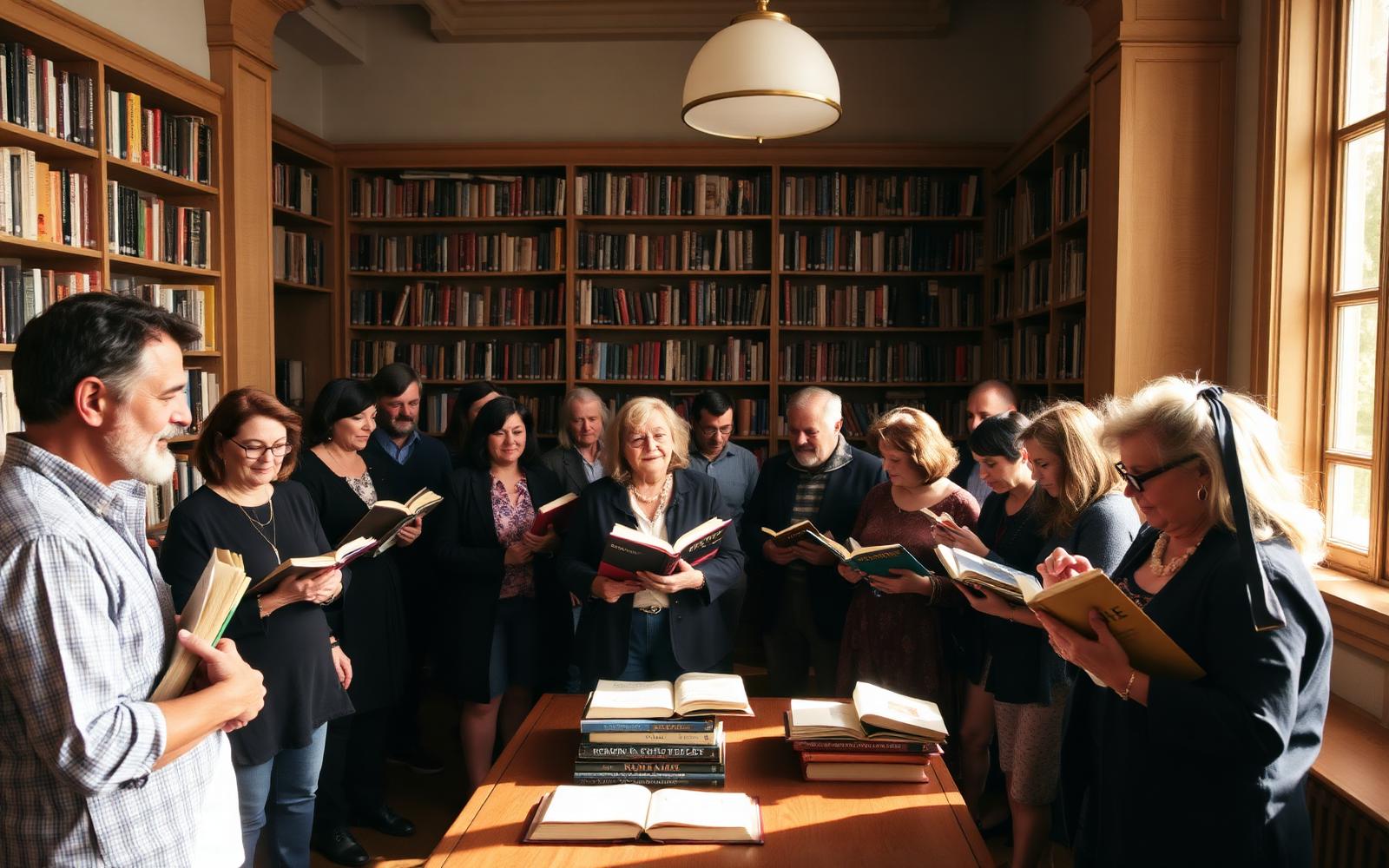 Members of the Author Brand Builder reader community in a library